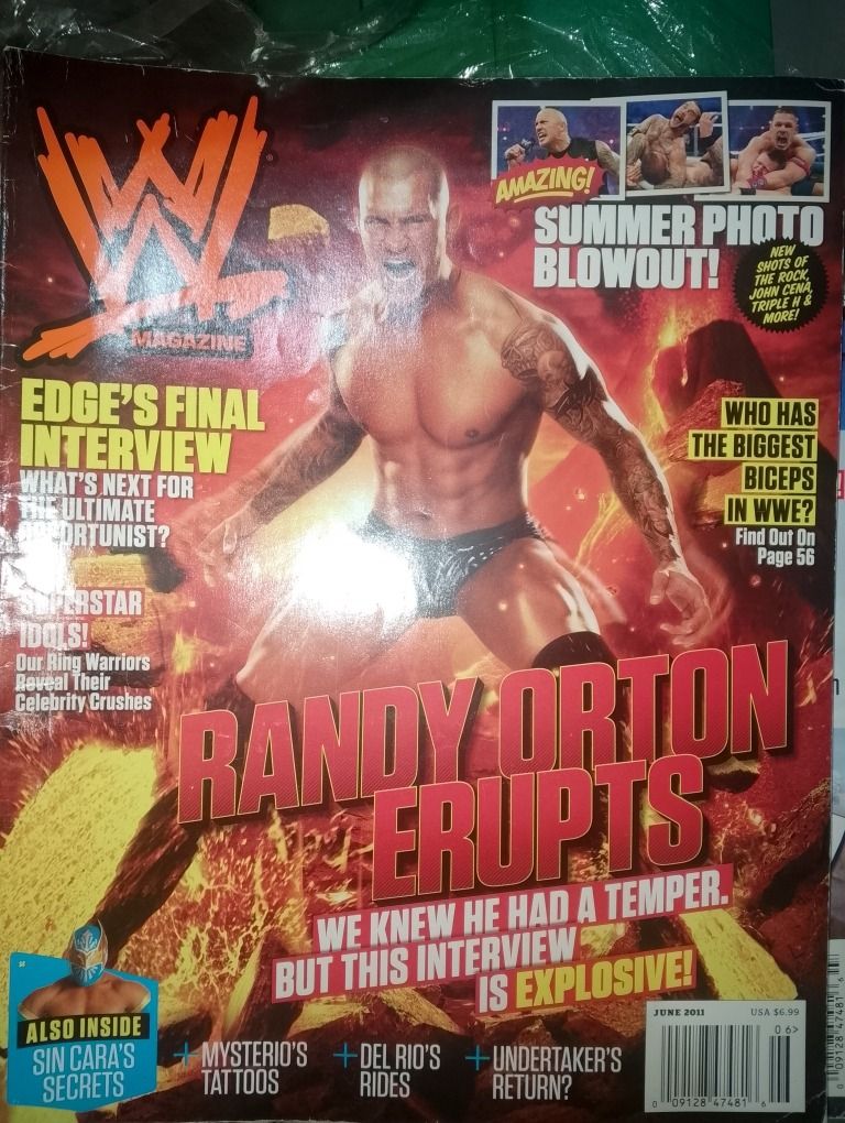 WWE Magazines 2011 Issues (Category: Magazines) located in Cavite. Submitted by emilgarcia09 (Listing ID 1469904673, Image 3). Description: - 200 Each - Loc: Dasmarinas, Cavite - Shipping Available .