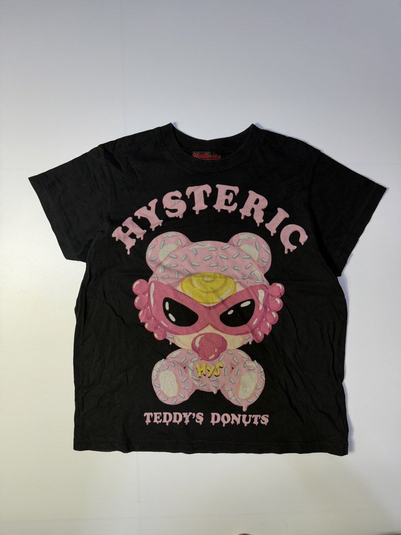 Y2k Hysteric glamour baby tee (Category: Shirts) located in Manila. Submitted by streetw1se.ph (Listing ID 1469760127, Image 1). Description: Hysteric Glamour Width:18 Length:22 Shoulder:14 Sleeve length:4 Hem:18.5 (Measured in inches) -No issue -Good condition .