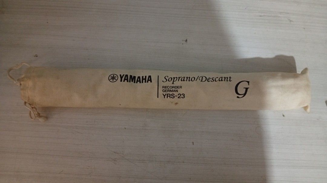 Yamaha Soprano/Descant G recorder (Category: Musical Instruments) located in Caloocan City. Submitted by multifacetedg (Listing ID 1469798636, Image 1). Description: - Used once or twice What you see is what you get Price Negotiable SF shouldered by buyer MOP Gcash.