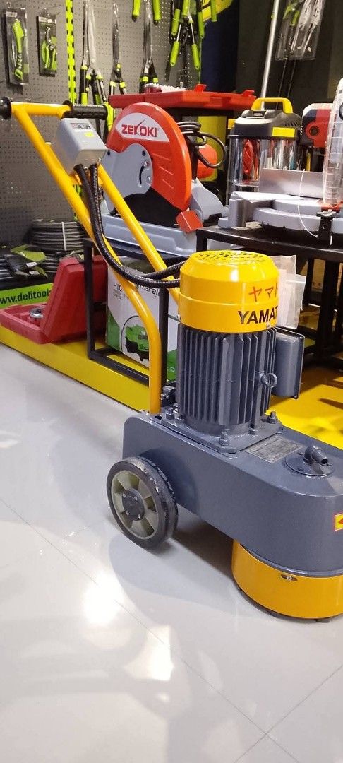 YAMATO TERRAZZO MACHINE FLOOR GRINDER (Category: Announcements) located in Manila. Submitted by ivan2.0 (Listing ID 1469809333, Image 1). Description: YAMATO TERRAZZO MACHINE FLOOR GRINDER Model: 250mm Power: 2.2kw Voltage: 220V Frequency: 60Hz Size: 1100x500x900mm Motor Speed: 1800r/min Working Diameter: 250mm Weight: 120KG FOR ONLY ₱36,500 📍WE'RE LOCATED AT Signage : DELI SAN PABLO Address : 9027 Lt. Col. Cosico Avenue, Barangay VI-E San Pablo