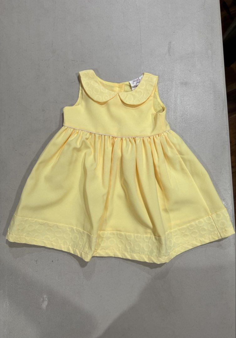 Yellow dress (Category: Babies & Kids Fashion) located in Mandaluyong City. Submitted by lovely_things_ph (Listing ID 1469867884, Image 3). Description: .