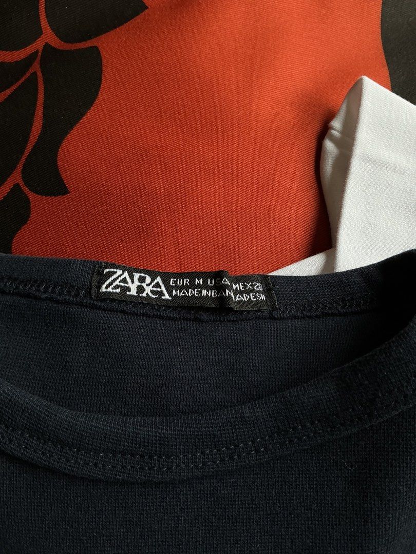 ZARA Dark Grey Short sleeve Crop Top (Category: Others Tops) located in Quezon City. Submitted by shopabilitymnl (Listing ID 1469809895, Image 2). Description: Size: XS-S Mannequin’s size - Bust: 36-37 inches - Length: 23 Inches .