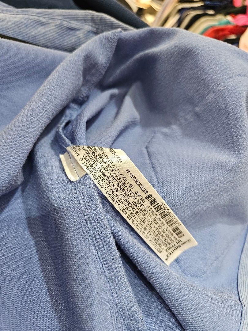 Zara Man Sky Blue Corduroy Button-Down Shirt (Category: Coats, Jackets and Outerwear) located in Baguio. Submitted by kayeonlineshop (Listing ID 1469817850, Image 3). Description: Zara Man Sky Blue Corduroy Button-Down Shirt. It is designed with a lightweight, soft corduroy texture, button cuffs, and a single matching patch pocket on the left chest..