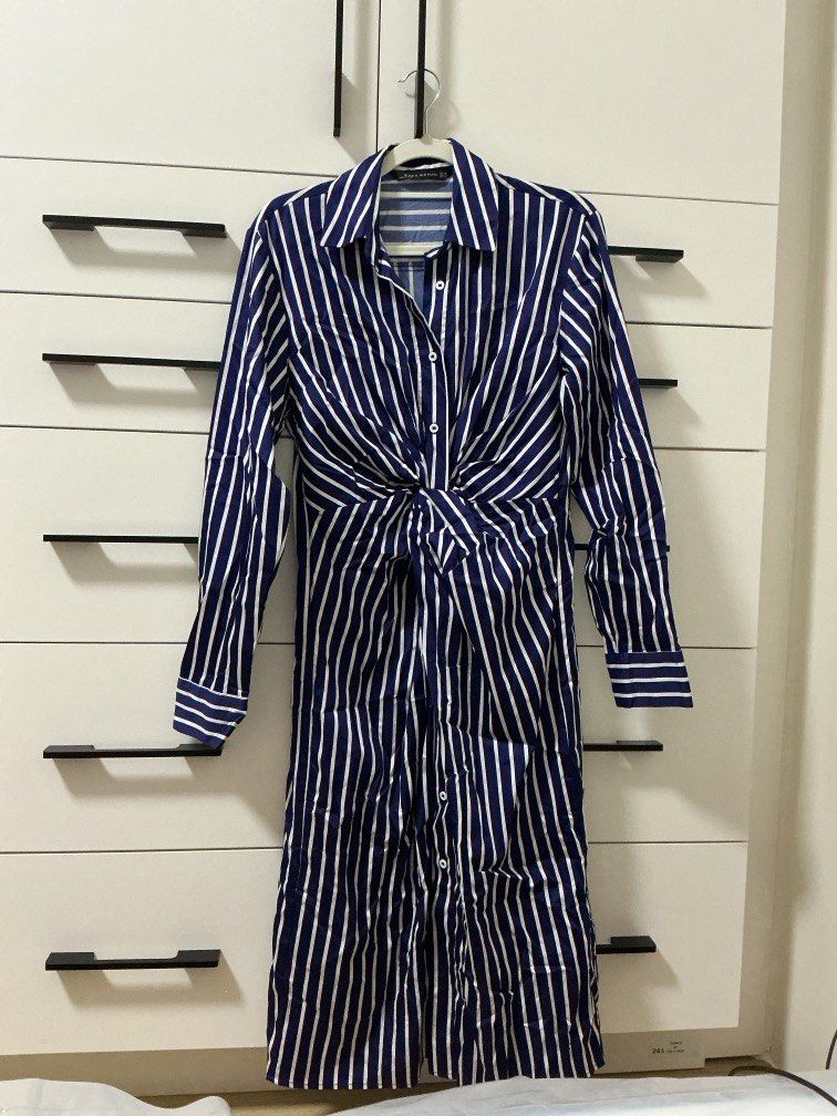 zara stripes dress (Category: Dresses) located in Quezon City. Submitted by cade.ph (Listing ID 1469871721, Image 1). Description: zara stripes dress xs on tag never worn just stored in cabinet.