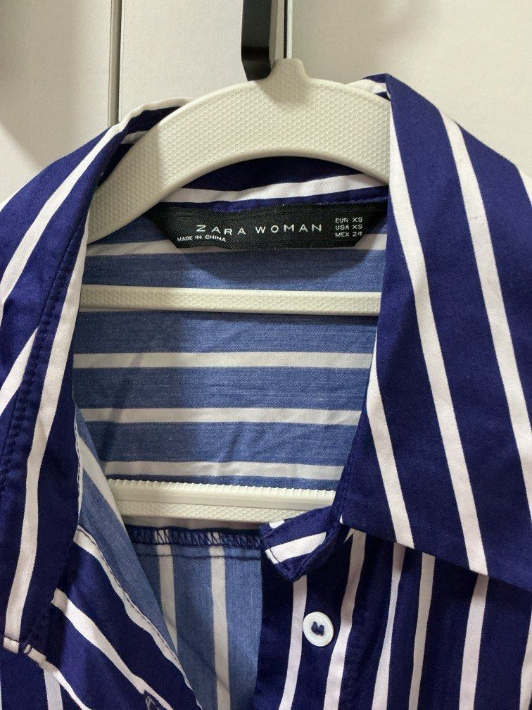 zara stripes dress (Category: Dresses) located in Quezon City. Submitted by cade.ph (Listing ID 1469871721, Image 2). Description: zara stripes dress xs on tag never worn just stored in cabinet.