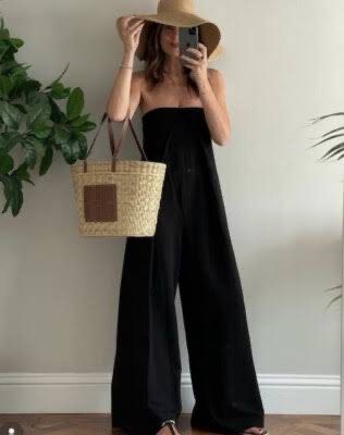 Zara tube jumpsuit (Category: Dresses) located in Tarlac. Submitted by kryssch (Listing ID 1469765089, Image 1). Description: so ganda 👌🏻 Size S on tag Brandnew.