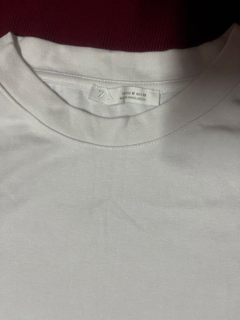 Zara White Long Sleeve Bodysuit Size M (Category: Announcements) located in Manila. Submitted by ashbub200302708 (Listing ID 1469786853, Image 2). Description: - Brand: Zara - Item: Long sleeve bodysuit - Color: Plain white - Style: Crew neck, fitted cut, snap buttons at the bottom - Size: EUR/USA M, MEX 28 - Made in: Bangladesh - brand new .
