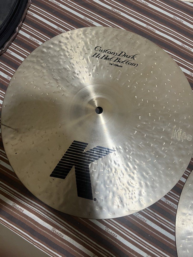 Zildjian K Custom Dark Hi-hats Pair 14" (Category: Musical Instruments) located in Aringay. Submitted by cosmicforest_dd5678 (Listing ID 1469921082, Image 2). Description: FS: 14 Zildjian K Custom Hihat Price: ₱22,000 (neg) No issue. Only stick marks and light stains Location in Aringay, La Union Payment: Cash, Bank Deposit, COD (LBC Only) Shipping: Yes. Shipping fees shouldered by the buyer. Ship at your own risk. Meetup: Yes with service fee. N
