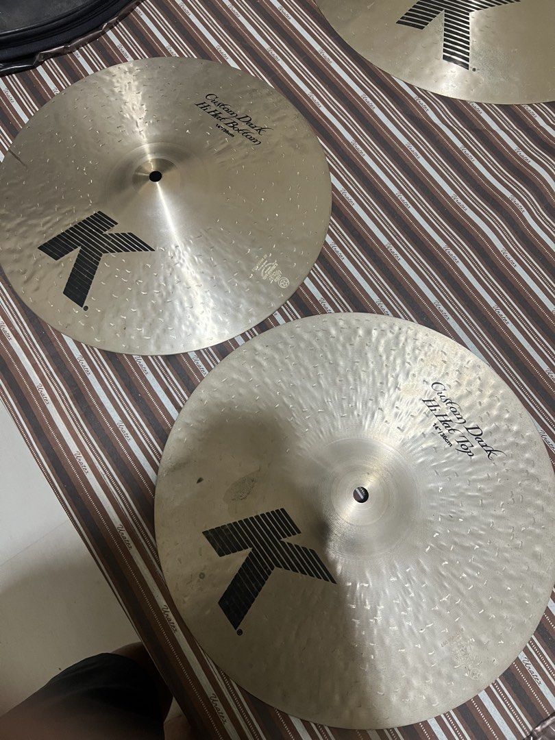 Zildjian K Custom Dark Hi-hats Pair 14" (Category: Musical Instruments) located in Aringay. Submitted by cosmicforest_dd5678 (Listing ID 1469921082, Image 1). Description: FS: 14 Zildjian K Custom Hihat Price: ₱22,000 (neg) No issue. Only stick marks and light stains Location in Aringay, La Union Payment: Cash, Bank Deposit, COD (LBC Only) Shipping: Yes. Shipping fees shouldered by the buyer. Ship at your own risk. Meetup: Yes with service fee. N