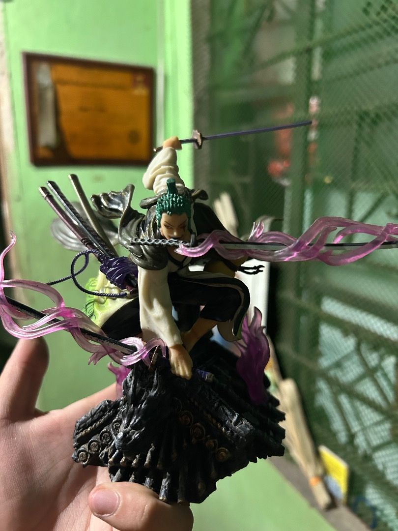 Zoro Action Figure (Category: Figurines & Statues) located in Caloocan City. Submitted by gentleearth_3e9302 (Listing ID 1469884248, Image 2). Description: .