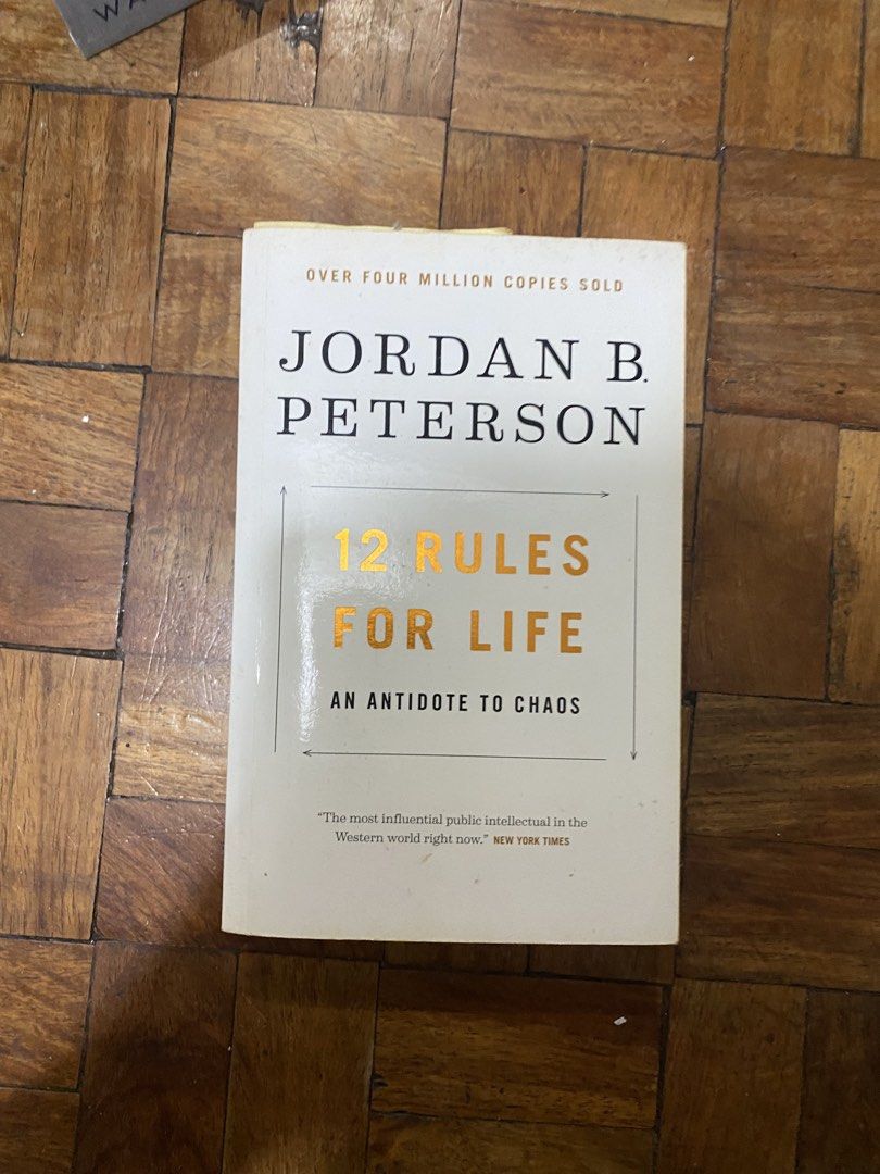12 Rules for Life by Jordan B. Peterson Paperback (Category: Storybooks) located in Manila. Submitted by solonglondon (Listing ID 1470058839, Image 1). Description: .
