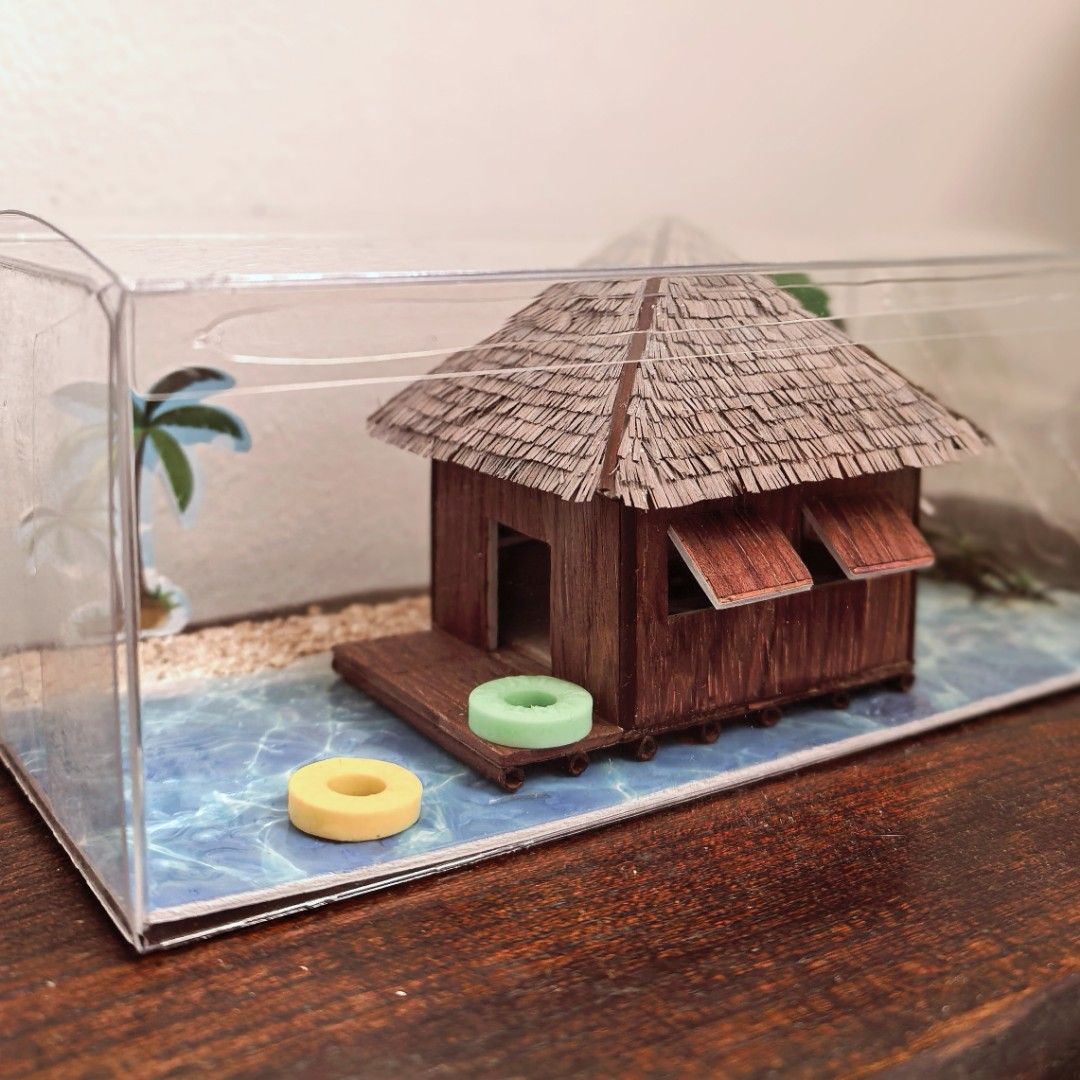 1:64 Beach House Diorama (Category: Handmade Craft) located in General Trias. Submitted by sheiladelta32737 (Listing ID 1470086066, Image 3). Description: Diorama in 1:64 scale Includes dust protector Ships from Cavite.