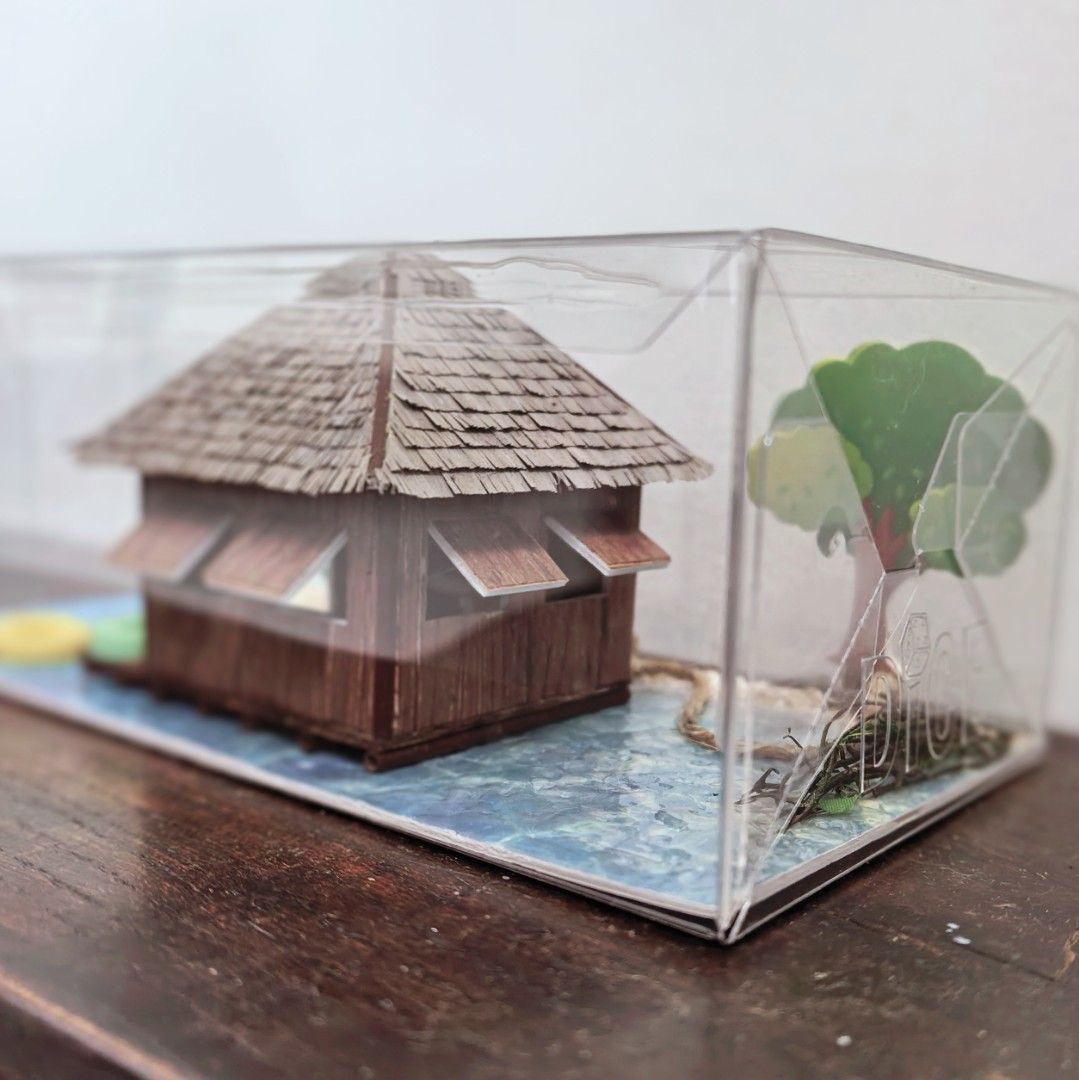 1:64 Beach House Diorama (Category: Handmade Craft) located in General Trias. Submitted by sheiladelta32737 (Listing ID 1470086066, Image 2). Description: Diorama in 1:64 scale Includes dust protector Ships from Cavite.