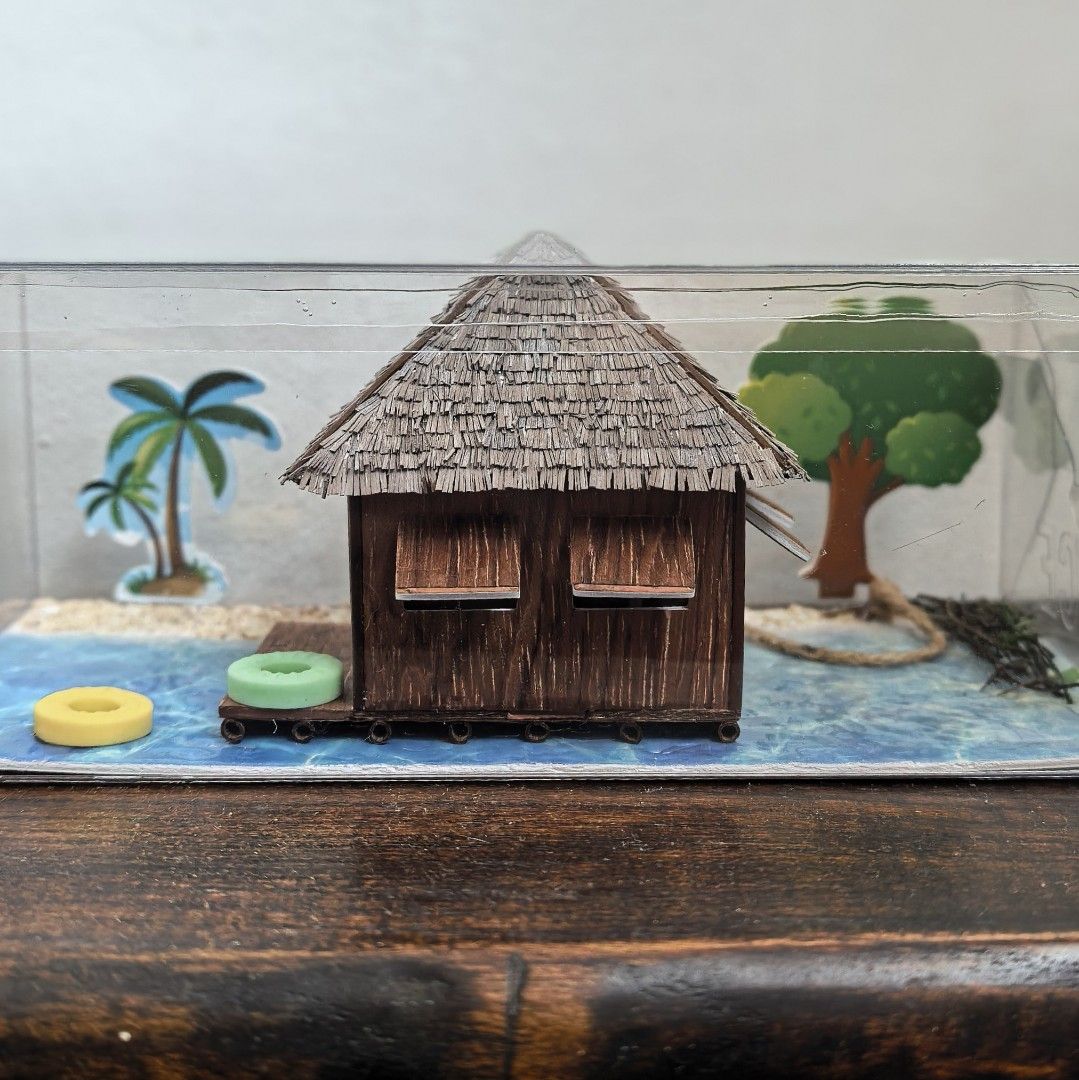 1:64 Beach House Diorama (Category: Handmade Craft) located in General Trias. Submitted by sheiladelta32737 (Listing ID 1470086066, Image 1). Description: Diorama in 1:64 scale Includes dust protector Ships from Cavite.