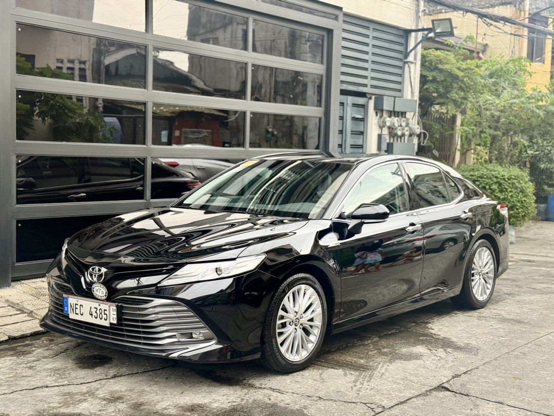 2019 Toyota Camry 2.5V FULLY CASA MAINTAINED Auto (Category: Used Cars) located in Pateros City. Submitted by raphaelinnookol (Listing ID 1470022476, Image 1). Description: 2019 Toyota Camry 2.5V Top of the line model 1st owner 60k plus kms mileage Full Casa Maintained with service Records at Toyota Alabang All Original Paint Zero Retouch or Repaint 4 Brand new Tires Still under Comprehensive Insurance until 2027 Complete owners manual, warranty 