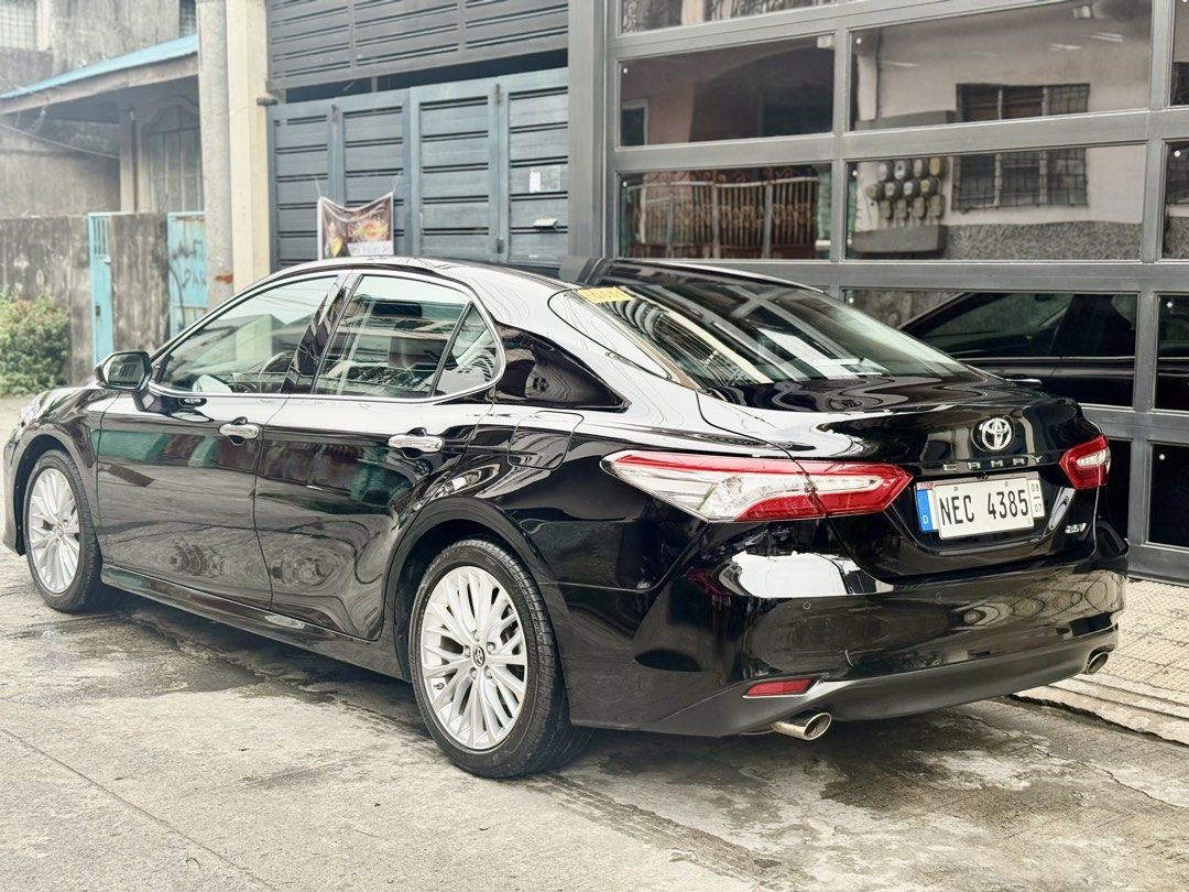 2019 Toyota Camry 2.5V FULLY CASA MAINTAINED Auto (Category: Used Cars) located in Pateros City. Submitted by raphaelinnookol (Listing ID 1470022476, Image 2). Description: 2019 Toyota Camry 2.5V Top of the line model 1st owner 60k plus kms mileage Full Casa Maintained with service Records at Toyota Alabang All Original Paint Zero Retouch or Repaint 4 Brand new Tires Still under Comprehensive Insurance until 2027 Complete owners manual, warranty 