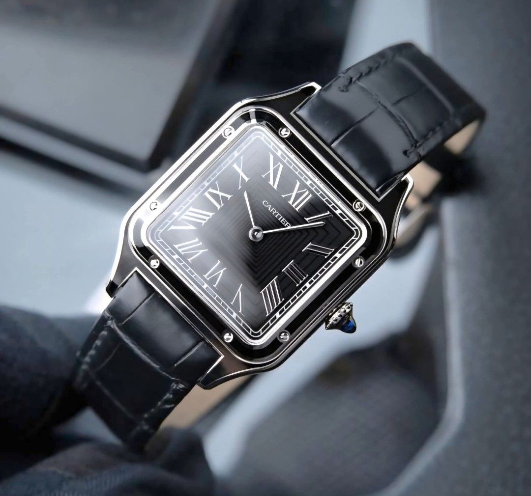 2026 Cartier Tank Dumont (Category: Luxury Watches) located in Mandaluyong City. Submitted by 88nac (Listing ID 1470043489, Image 1). Description: 🚨🚨 2026 Brand New 495k Cartier Santos Dumont Black Lacquer WSSA0046 Black Large Full set PM for inquiries.