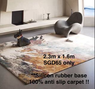 2.3m x 1.6m Velvet Feel Carpets/Rugs Collection item 2