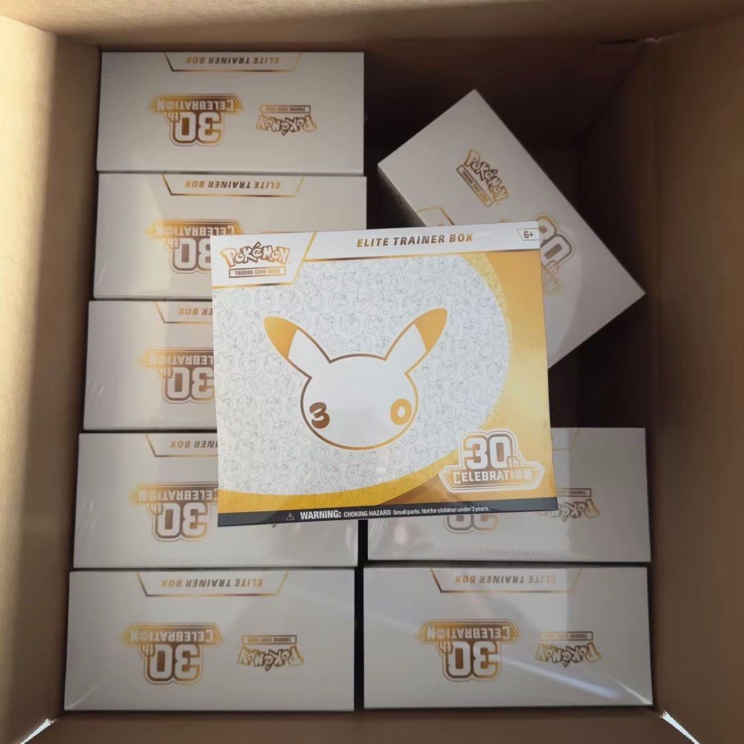 30th Anniversary Elite Trainer Box ETB Pokemon, Toys & Collectibles ...