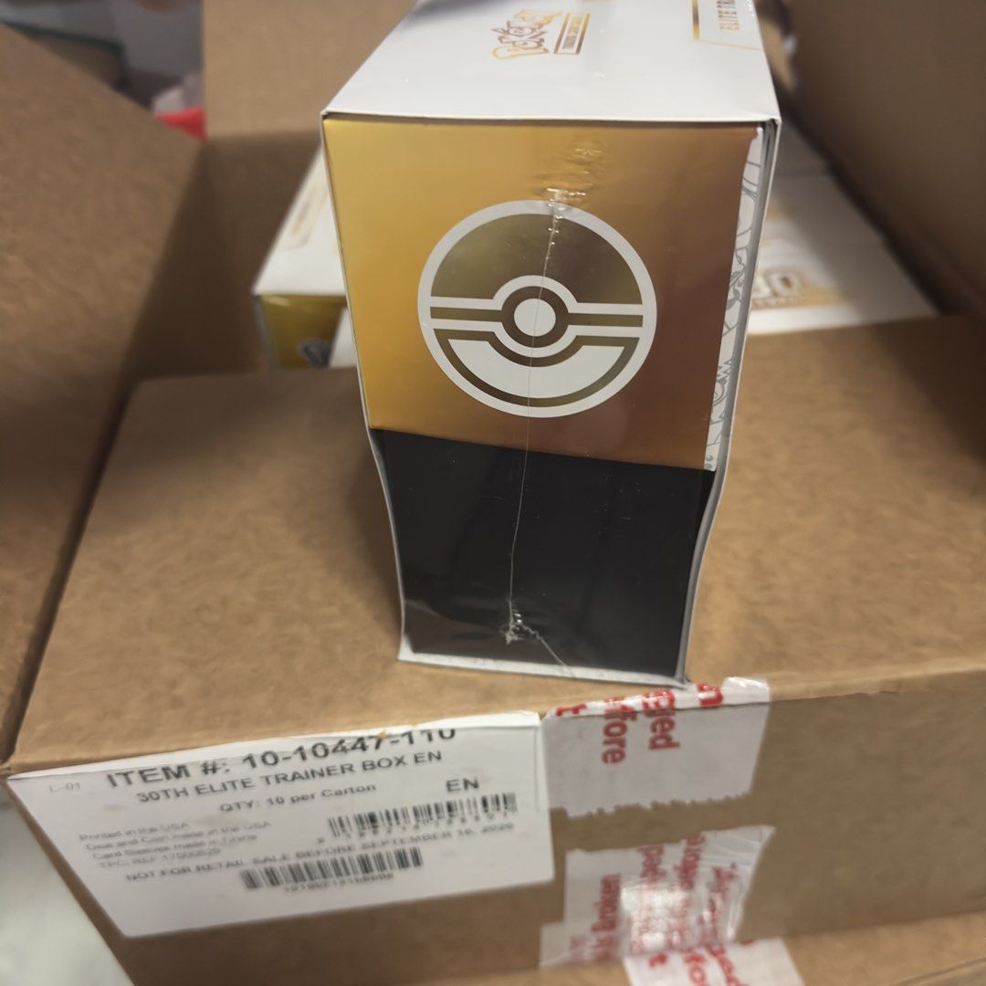 30th Anniversary Elite Trainer Box ETB Pokemon, Toys & Collectibles ...