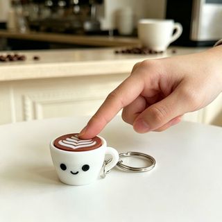 3D Printed Clickee Clicker Cute tropical fruit keychains mango durian ...