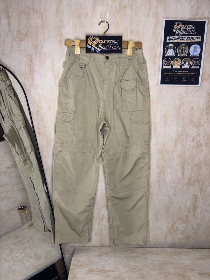 5.11 TACTICAL CONVERTIBLE PANTS (Category: Chinos) located in Cabuyao City. Submitted by pormanation-thrift-store (Listing ID 1469997576, Image 1). Description: 5.11 TACTICAL CONVERTIBLE PANTS Condition: LIKE NEW Color rate: 10/10 (PWEDE SA MASELAN) Size: 28 Dimes: 28-30”Wx 40”L Issue: NONE‼️ Price: 1800.