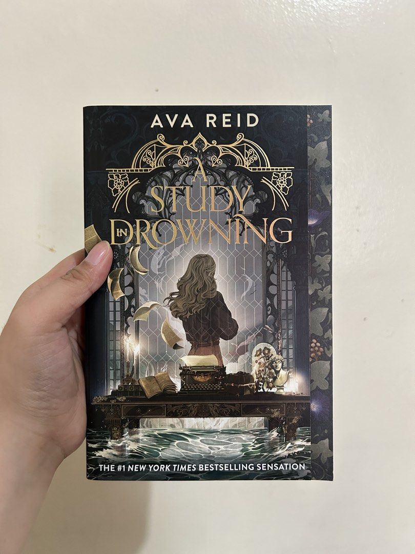 A Study in Drowning by Ava Reid (Category: Storybooks) located in Cavite. Submitted by mgmm17 (Listing ID 1470003850, Image 1). Description: *BRAND NEW. NO CREASES, NO FOXING. Shipping: sco, ggx, lalamove Pm for more photos 🥰.
