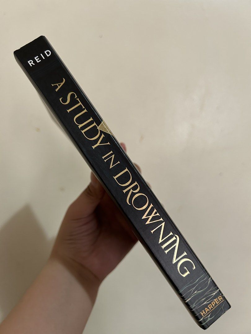 A Study in Drowning by Ava Reid (Category: Storybooks) located in Cavite. Submitted by mgmm17 (Listing ID 1470003850, Image 3). Description: *BRAND NEW. NO CREASES, NO FOXING. Shipping: sco, ggx, lalamove Pm for more photos 🥰.