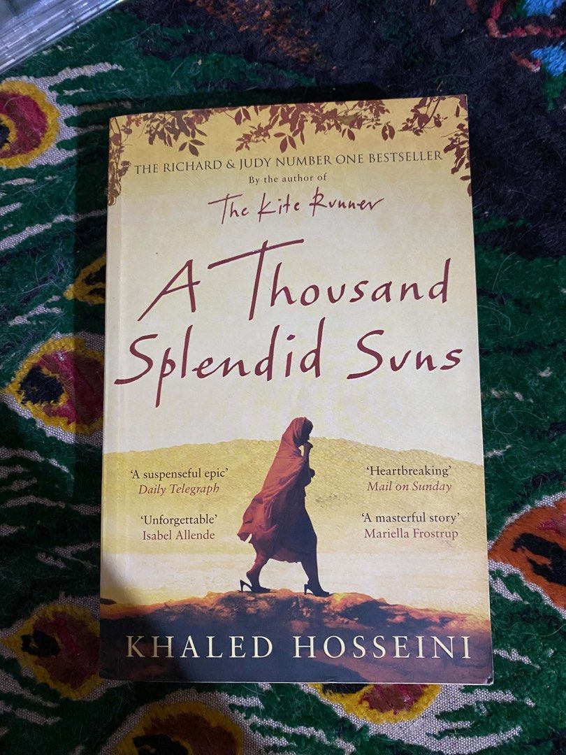 A Thousand Splendid Suns by Khaled Hosseini Paperback (Category: Storybooks) located in Muntinlupa City. Submitted by flowersforreb (Listing ID 1470122720, Image 1). Description: - Feel free to message me for more photos. Thanks! MOP: GCash, GoTyme MOD: J&T.