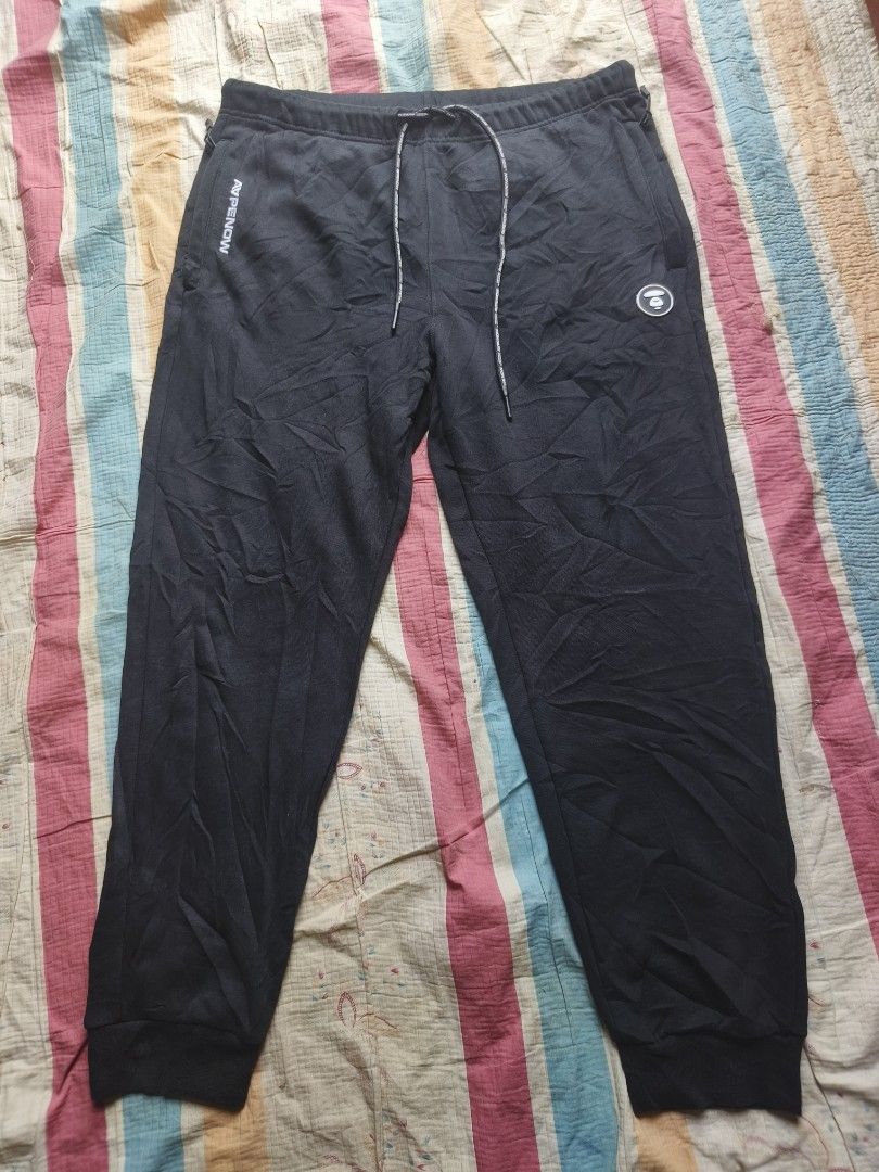 AAPE by Bathing Ape Sweatpants (Category: Activewear) located in Manila. Submitted by carlorufo11372 (Listing ID 1469948815, Image 1). Description: Aape By A bathing ape ‎Length- 38 ‎hem- 5 ‎Waist -34 -36 ‎ Complete Tags Good Condition 10/10 color rate ‎.