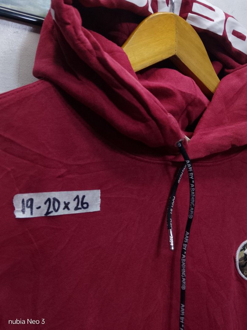 aape hoodie (Category: Hoodies) located in Valenzuela. Submitted by joshwrldselection (Listing ID 1470140179, Image 3). Description: small - medium excellent condition need wash only thrift..