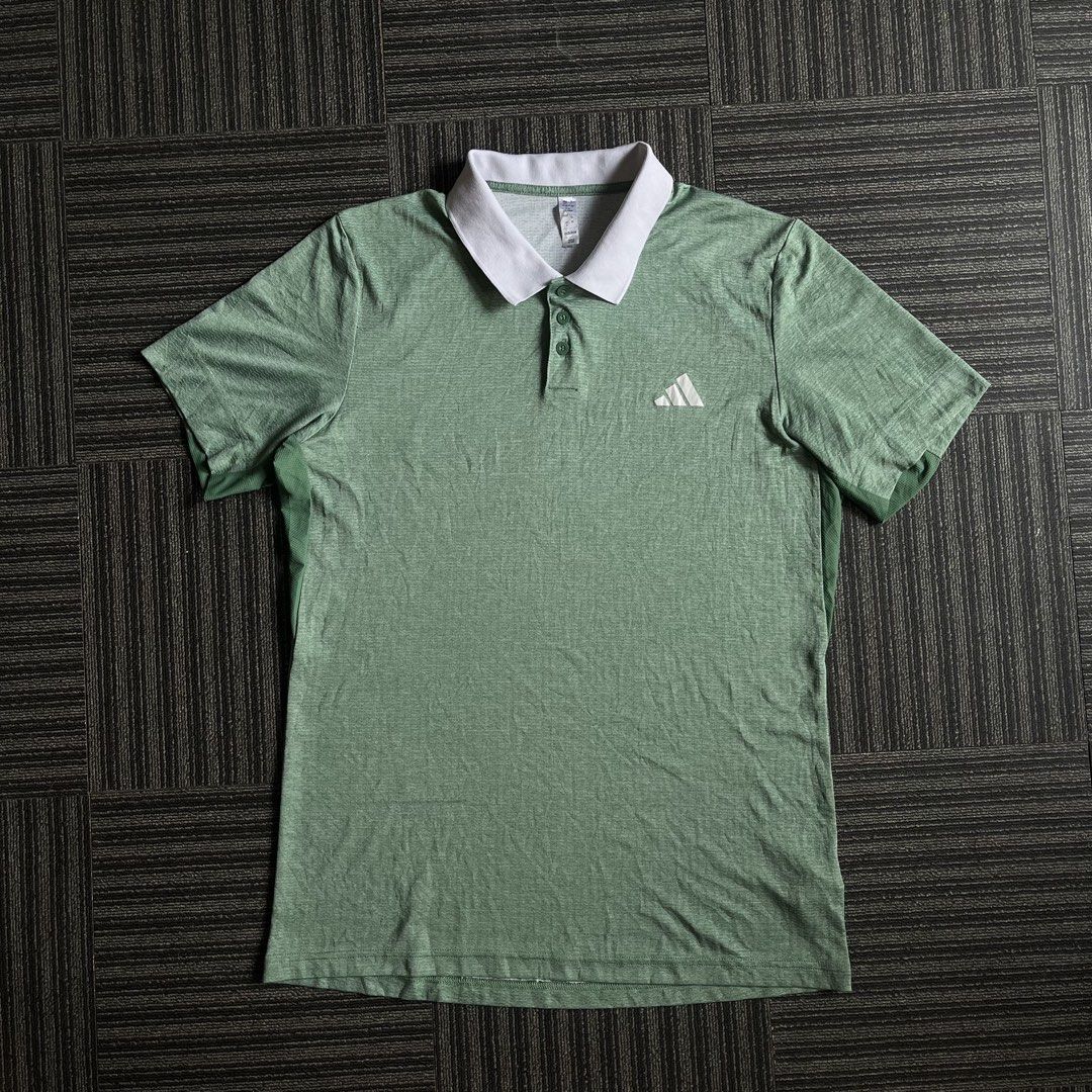 ADIDAS ACTIVE POLO SHIRT FOR MEN (Category: Activewear) located in Imus. Submitted by thriftsportph (Listing ID 1470015187, Image 1). Description: Size on Tag : Asian (XL) US (L) Dimension : L 29” W21” Price : 480 Condition : 9.5/10 Issue : N/A.