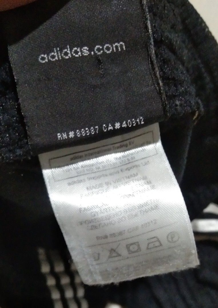 Adidas Black Athletic Shorts with Three Stripes Size L (Category: Activewear) located in Manila. Submitted by aj.bermundo (Listing ID 1470025199, Image 1). Description: - Brand: Adidas - Color: Classic Black with White Stripes - Size: Large (tag attached) - Design: White piping on hem with Adidas logo hit - Fit: Easy pull-on elastic waistband - Origin: Made in Vietnam - Condition: Brand new with tags.