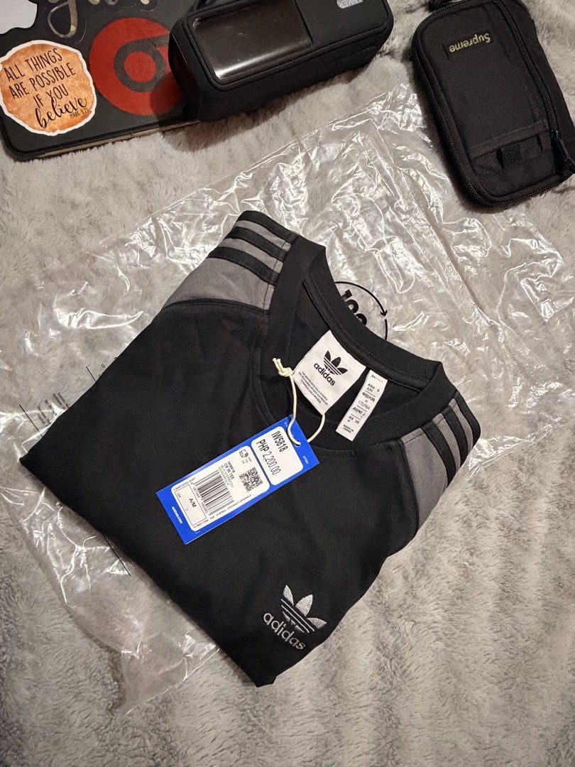 Adidas Colorblocked 3stripes Tee Men (Category: Tshirts & Polo Shirts ) located in Bulacan. Submitted by yandaime (Listing ID 1469950659, Image 1). Description: Adidas Colorblocked 3stripes Tee Men RFS: Decluttering Authentic - brandnew with tag SRP: 2,200 Selling Price: 1,300 Location: meycauayan bulacan.