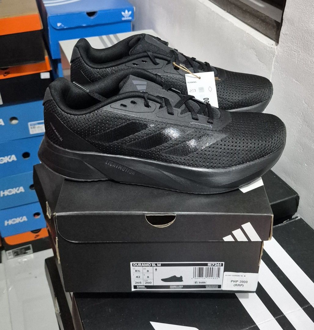 Adidas Duramo SL (Category: Sneakers) located in Calauan. Submitted by dark_mocha (Listing ID 1470105771, Image 1). Description: WTS Brand New / Legit / with OG box ✅ Adidas Duramo SL "Core Black" Size: 8.5 | 9 | 10 US mens Price: 2,000❗ (SRP 3,900) PM me for more details. Meetup: Calauan - Los Banos Laguna Area Shipping (Buyer's expense).
