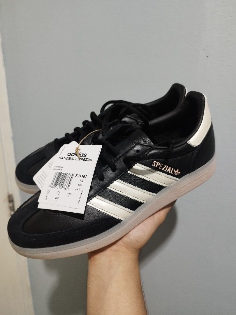 Adidas Handball Spezial (Category: Sneakers & Footwear) located in Santa Rosa. Submitted by bernieboii (Listing ID 1470035420, Image 1). Description: Suede and leather upper Light pink gumsole Pealescent stripes and heel panel Shipping fee is charged to buyer. You can also book your courier..
