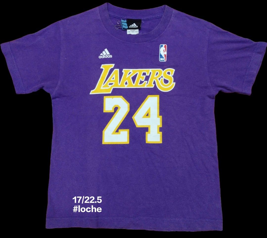 Kobe Rice Adidas Lakers Kobe Bryant budak lawaa 17/22, Men's Fashion, Tops & Sets ...
