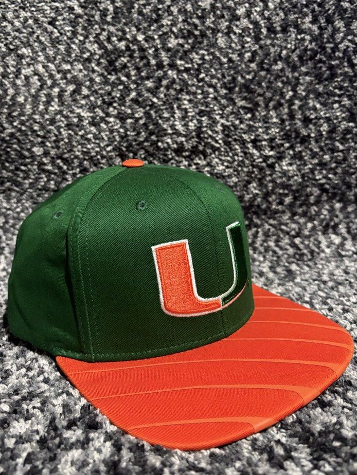 Adidas Miami Hurricanes NCAA On-Field (Category: Caps & Hats) located in Narvacan. Submitted by jko_247 (Listing ID 1470139929, Image 1). Description: Adidas Miami Hurricanes NCAA On-Field Baseball Adjustable Hat Brand New Price: ₱900.