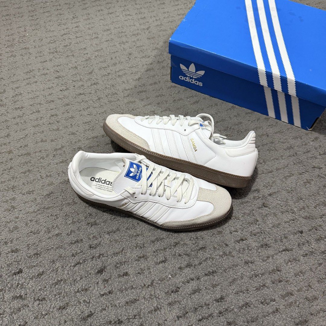 Adidas Samba OG Whitegum (Category: Sneakers) located in Cavite. Submitted by acentials (Listing ID 1470066198, Image 1). Description: Adidas Samba OG Whitegum sz 11m / used 2x Php 2,498.