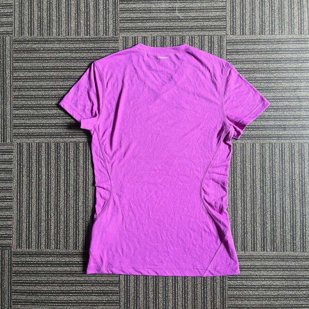 ADIDAS Women Climalite Performance Tee (Category: Activewear) located in Imus. Submitted by thriftsportph (Listing ID 1470007634, Image 3). Description: Size on Tag : Small (US) Dimension : Price : 300 Condition : 9/10 Issue : N/A.