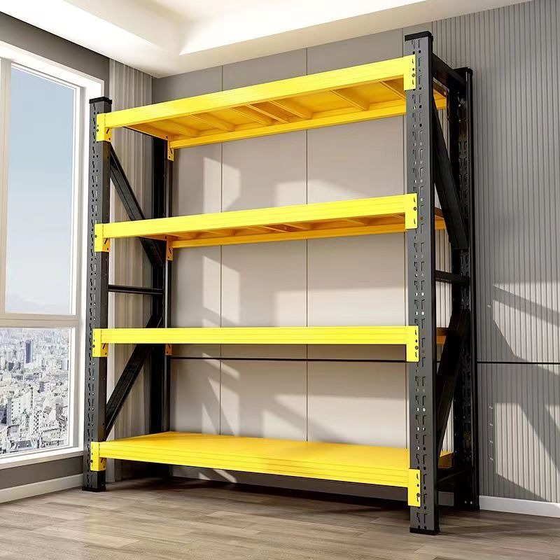Adjustable Cold Rolled Steel Rack, Butterfly Hole Heavy Duty Warehouse ...