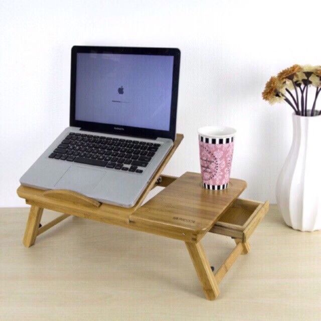 Adjustablr Bamboo Laptop Desk Bed Tray (Category: Tables & Sets) located in Makati City. Submitted by goldenbird.001 (Listing ID 1470017397, Image 3). Description: .