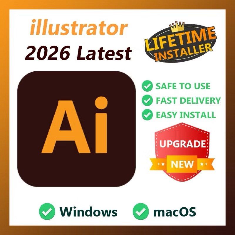 Adobe Illustrator 2026 (Lifetime) [Window /Macos], Computers & Tech ...