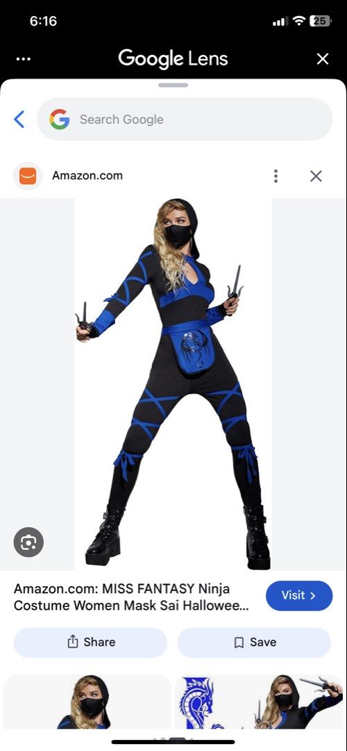 Adult Ninja Costume (Category: Everything Else Others) located in Caloocan City. Submitted by discusonlineshop (Listing ID 1470050667, Image 1). Description: small to medium.