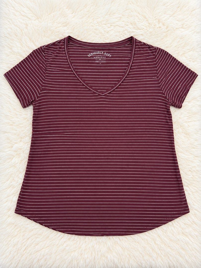 Aeropostale Seriously Soft-Tops (Category: Shirts) located in San Fernando. Submitted by maindaysanik2x (Listing ID 1470069005, Image 1). Description: Size medium.
