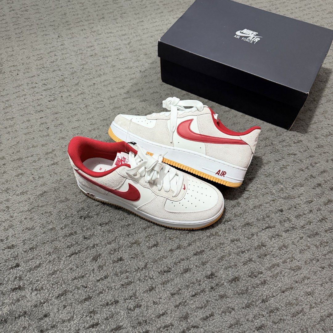 Af1 07 Varsity Red (Category: Sneakers) located in Cavite. Submitted by acentials (Listing ID 1470061352, Image 1). Description: Af1 07 Varsity Red sz 9.5m / new Php 2,498.