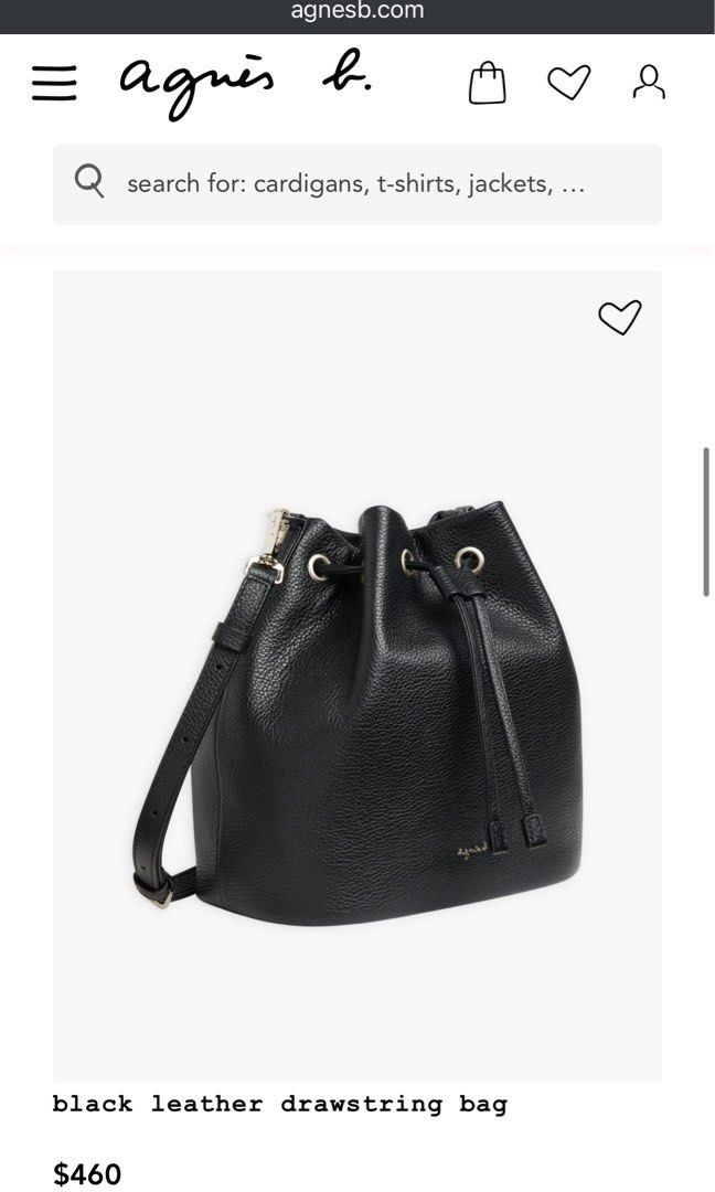 Agnes B Voyage Bucket Bag (Category: Shoulder Bags) located in Manila. Submitted by maurisio (Listing ID 1470053057, Image 3). Description: Replaced sling hence selling low.