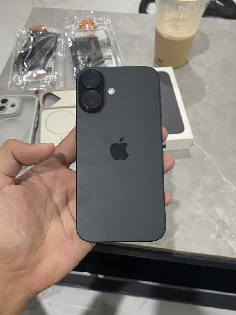 AiPhone 16 (5 months old) Under warranty (Category: iPhone 16 Series) located in Angeles City. Submitted by adhi30 (Listing ID 1469947316, Image 1). Description: Sale AiPhone 16 (5 months old) Under warranty 128gb 92% batt health Comes with cases, screen protector and box. No issue and never been repaired po. ‘Di pinang gi-game pang picture picture lang and social media..