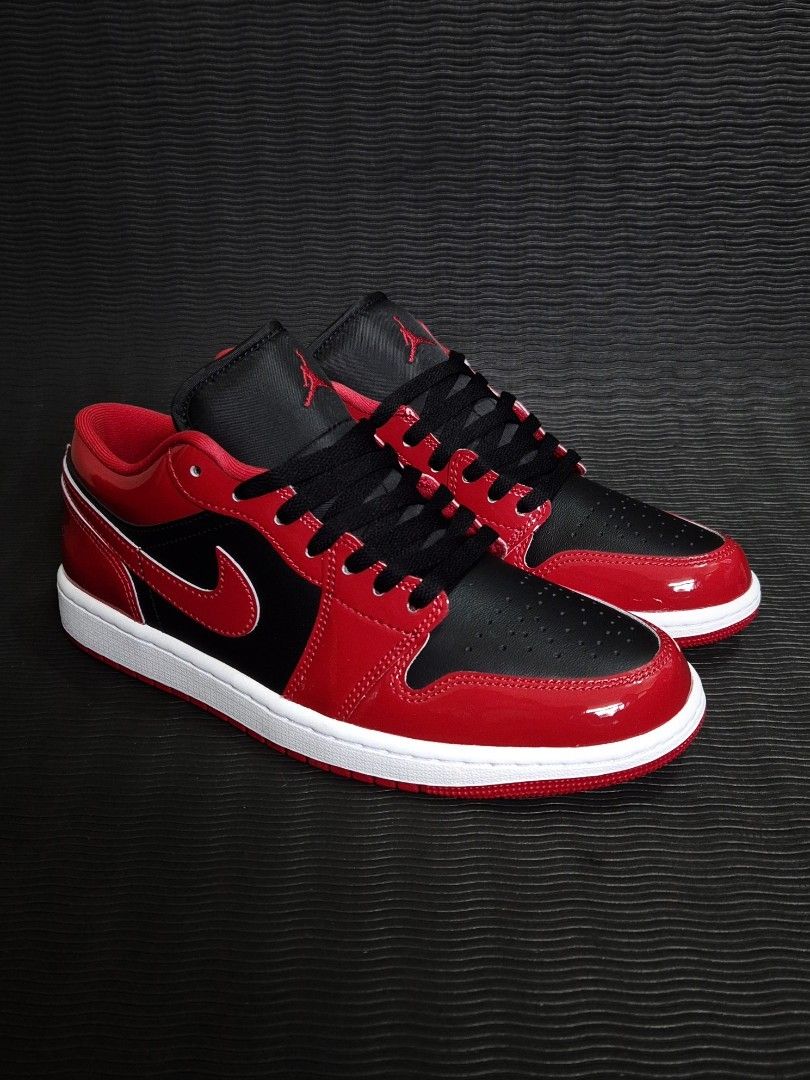 Air Jordan 1 Low SE 'Patent Bred' (Category: Sneakers) located in Manila. Submitted by jrtgunao32451 (Listing ID 1469951973, Image 1). Description: ▪︎Php 4,500 (Below SRP Php 7,295) ▪︎Size: 10 US Men's ▪︎Brand new with OG box ▪︎Proof of previous transactions: 📌 Follow us on FB and IG: jjcsoles 📌 ▪︎Mode of Payment: Gcash /BPI /BDO 🚚 Lalamove / LBC (Shipping fee will be shouldered by the buyer) 📍Meet-up (Near LRT2 Antipolo Station / SM Masinag 