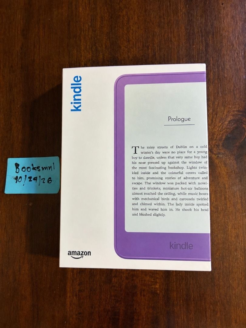 Amazon Kindle Basic 12th Generation 2026 (Ube,16GB, w/ ads) Open Box (Category: E-Readers) located in Antipolo. Submitted by booksmnl2 (Listing ID 1470008431, Image 1). Description: Open-box Amazon Kindle Basic 12th Gen (2026) in Ube, originally purchased in the USA. Compact, lightweight, and perfect for everyday reading. 6-inch E-Ink Display 16GB Storage / Ube Wi-Fi / USB-C Charging Condition: Open Box Original Box & Standard Accessories 1-Year 